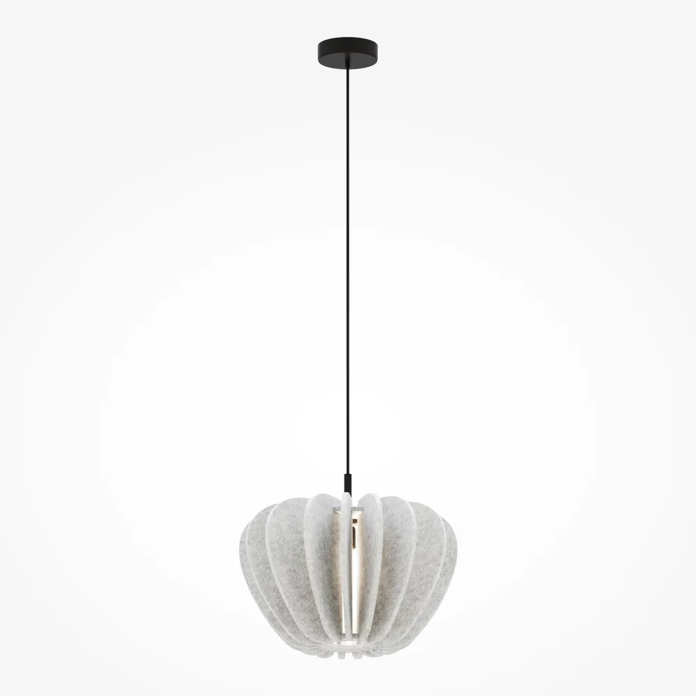 Pendant Light Maytoni MOD398PL-01S Black Contemporary