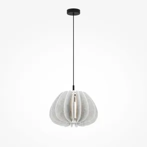 Pendant Light Maytoni MOD398PL-01S Black Contemporary