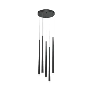 Pendant Light Maytoni MOD132PL-L30BK Black Crystal Design
