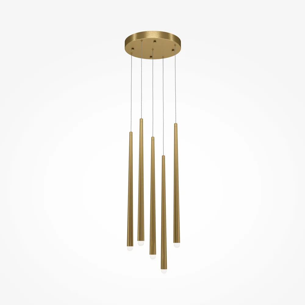 Pendant Light Maytoni MOD132PL-L30BSK Brass Crystal Design