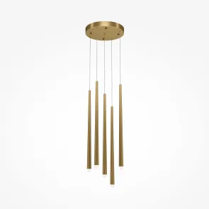 Pendant Light Maytoni MOD132PL-L36BSK2 Brass Crystal 4000K Modern