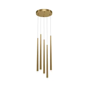 Pendant Light Maytoni MOD132PL-L36BSK2 Brass Crystal 4000K Modern