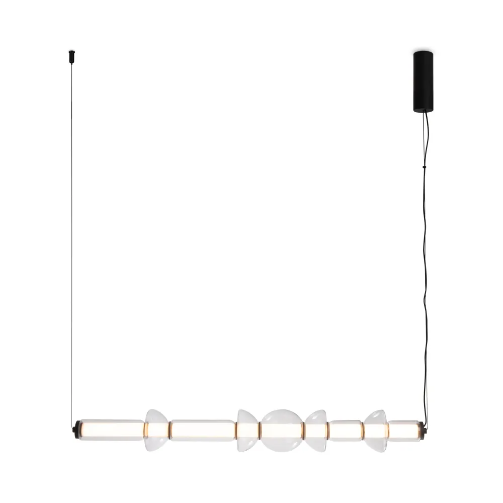 Pendant Light MOD210PL-L39B3K Black LED 39W 3000K Modern