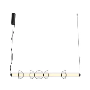 Pendant Light MOD210PL-L39B3K Black LED 39W 3000K Modern