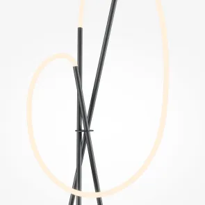 Stojalna svetilka MOD369FL-L36B3K črna LED 36W 3000K moderna