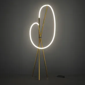 Floor Lamp MOD369FL-L36BS3K Copper LED 36W 3000K Modern