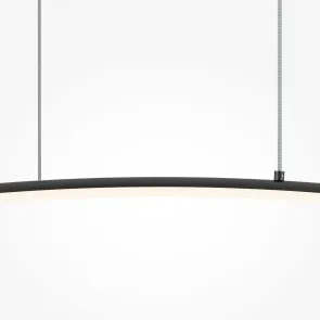 Viseča svetilka MOD243PL-L18BK črna LED moderna