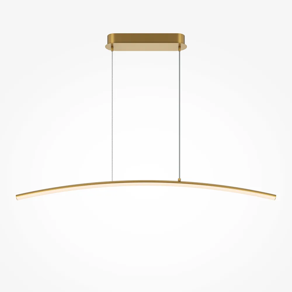 Viseča svetilka MOD243PL-L18BSK zlata LED moderna