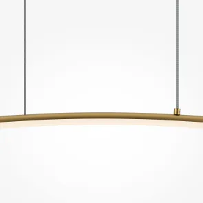 Viseča svetilka MOD243PL-L18BSK zlata LED moderna