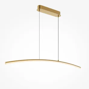 Viseča svetilka MOD243PL-L18BSK zlata LED moderna
