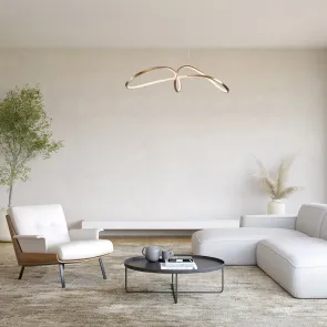 Pendant Light MOD156PL-L52G4K Gold LED 4000K Modern