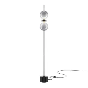 Stoječa svetilka MOD478FL-L15B3K črna LED 3000K moderna