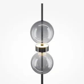 Stoječa svetilka MOD478FL-L15B3K črna LED 3000K moderna