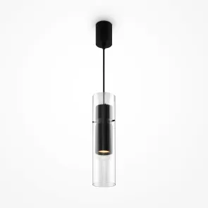 Pendant Light MOD326PL-01B Black Glass Minimal Modern