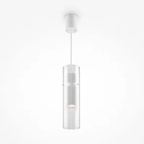 Pendant Light MOD326PL-01W White Glass Minimal Modern