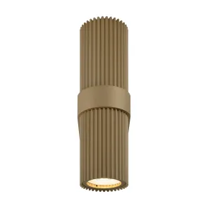 Wall Light MOD326WL-02MG Gold Cylinder Up Down LED