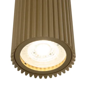 Wall Light MOD326WL-02MG Gold Cylinder Up Down LED