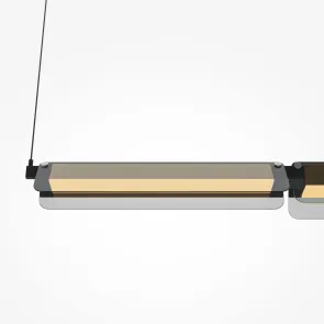 Pendant Light MOD296PL-L20BS3K 3000K LED | Linear Ceiling Lamp