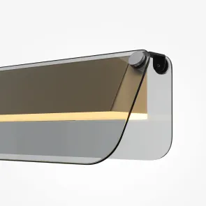 Stenska LED svetilka MOD296WL-L10BS3K 3000K | Linearna svetilka