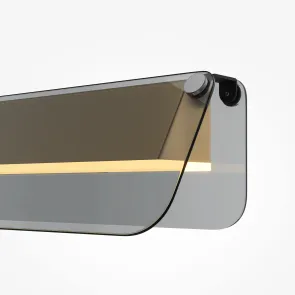 Stenska LED svetilka MOD296WL-L6BS3K 3000K | Ozka linearna svetilka