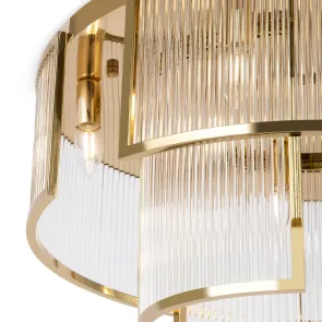 Ceiling Light MOD174CL-09G E14 | Gold Chandelier