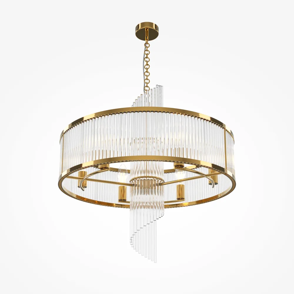 Pendant Light MOD174PL-06G E14 | Gold Chandelier