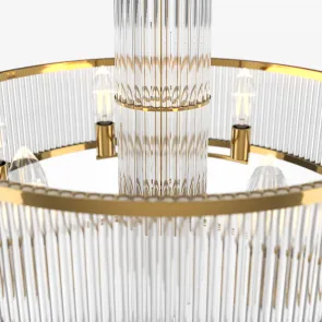 Pendant Light MOD174PL-06G E14 | Gold Chandelier