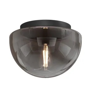 Ceiling Light MOD270CL-01B | Black Glass Dome