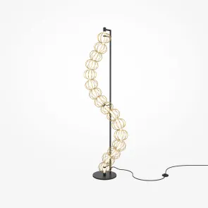 Stoječa svetilka MOD216FL-L38G3K LED | Dizajnerska zlata