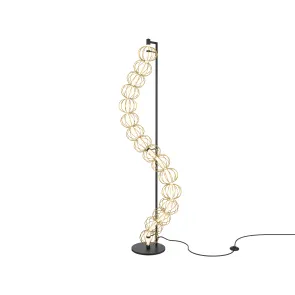 Stoječa svetilka MOD216FL-L38G3K LED | Dizajnerska zlata