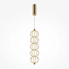 Viseča svetilka MOD216PL-L10G3K LED | Dizajnerska zlata