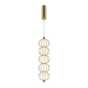 Designer Pendant Light MOD216PL-L10G3K LED | Gold