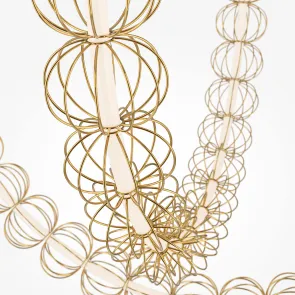 Luxury Pendant Chandelier MOD216PL-L42G3K LED | Gold