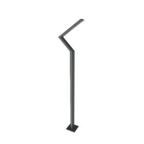 GREEN TECH LED ulična svjetiljka Green Tech s stolpom 30W, 4000K + zelena svetloba, 4m - GT-UL0012-30W