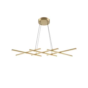 Pendant Light MOD244PL-L50BSK LED | Gold Designer Chandelier
