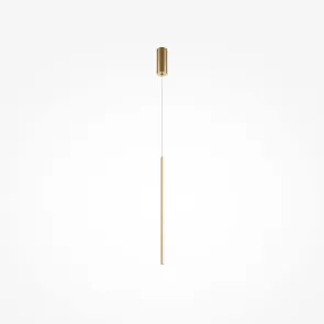 Pendant Light MOD246PL-L12BSK LED | Slim Minimalist Tube Pendant