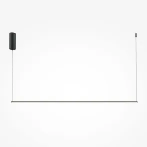 Dolga linearna viseča svetilka MOD246PL-L24BK LED | Kuhinjski otok