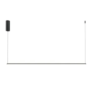 Long Linear Pendant Light MOD246PL-L24BK LED | Kitchen Island Light