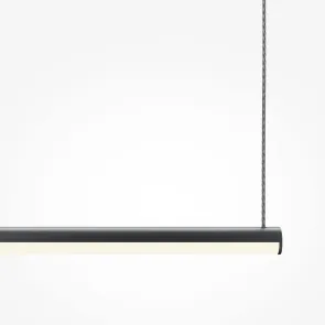 Long Linear Pendant Light MOD246PL-L24BK LED | Kitchen Island Light