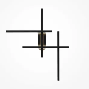 Wall Light MOD248WL-L24BK LED | Geometric Minimalist Design