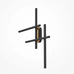 Stenska svetilka MOD248WL-L24BK LED | Geometrijski minimalizem
