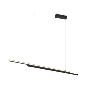 Pendant Light MOD005PL-L48BK LED | Long Linear Design