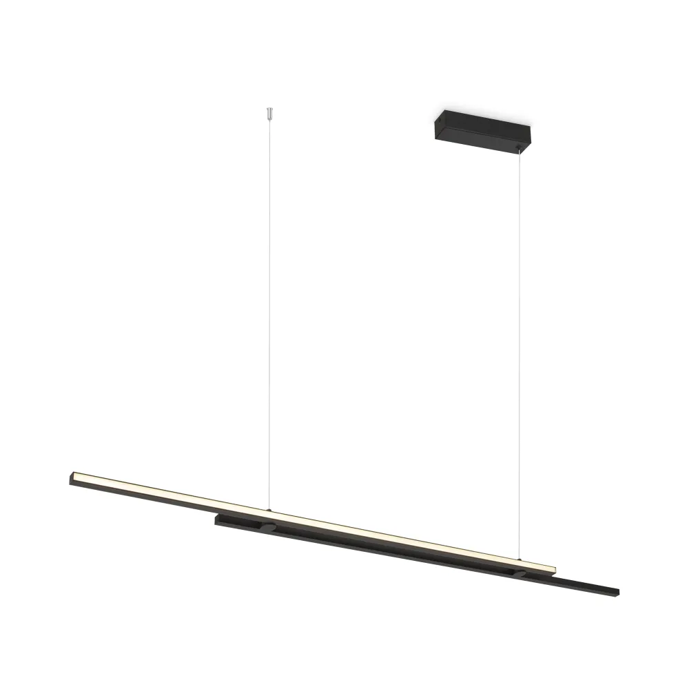 Viseča svetilka MOD005PL-L48BK LED | Dolga linearna