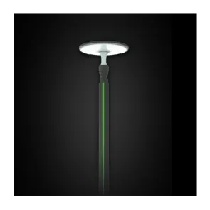 GREEN TECH LED ulična svjetilka Green Tech s stupom 30W, 6000K + zelena barva svetlobe, 4m - GT-UL102Y-30W