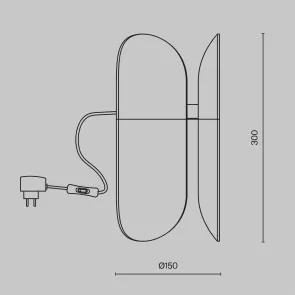 Table Lamp MOD416TL-L6BR3K LED 3000K | Modern Black