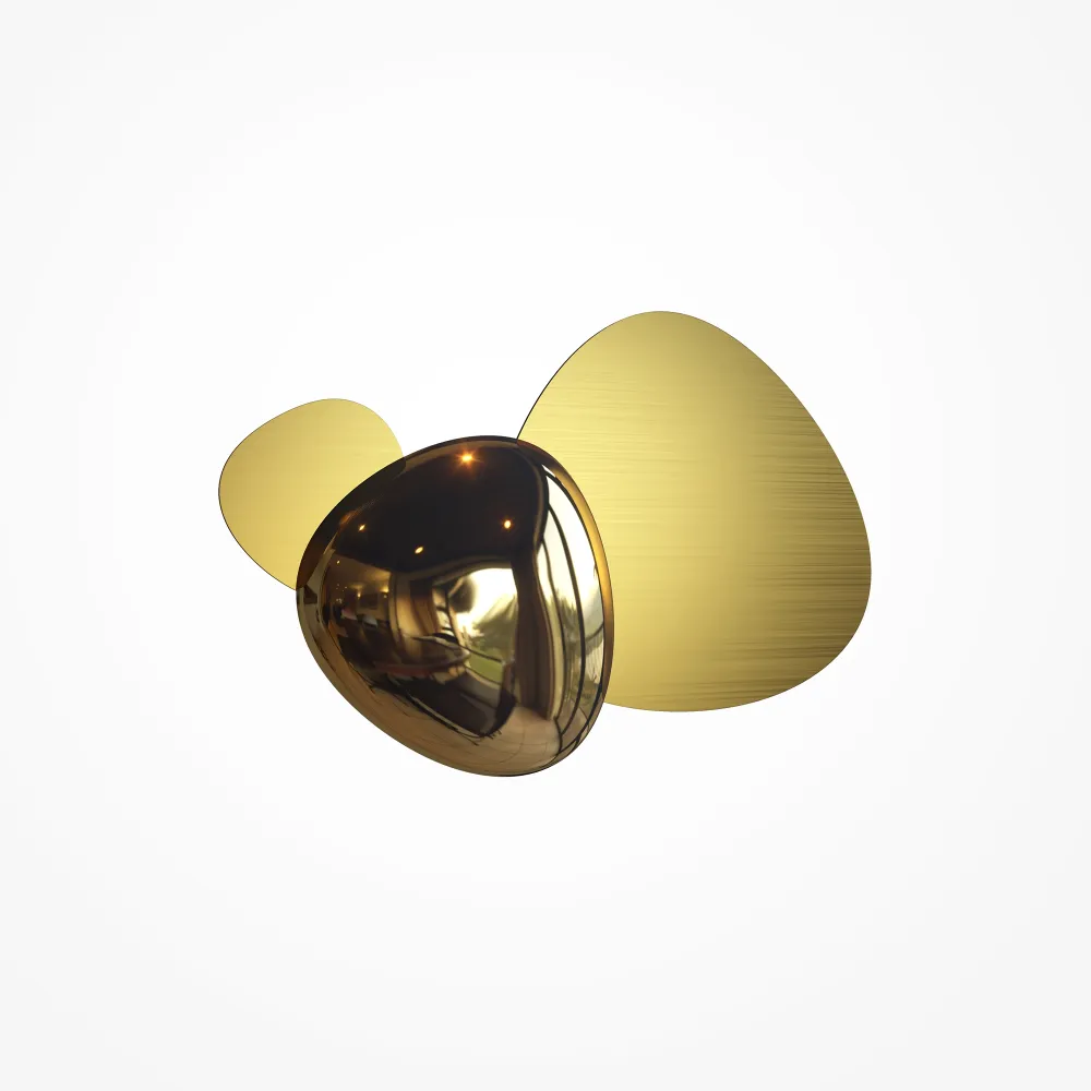 Wall Lamp MOD314WL-L8G3K LED 3000K | Gold Compact