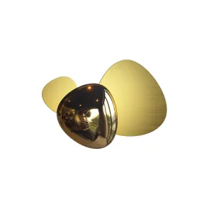 Wall Lamp MOD314WL-L8G3K LED 3000K | Gold Compact
