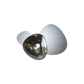 Stenska svetilka MOD314WL-L8N3K LED 3000K | Nikelj kompaktna