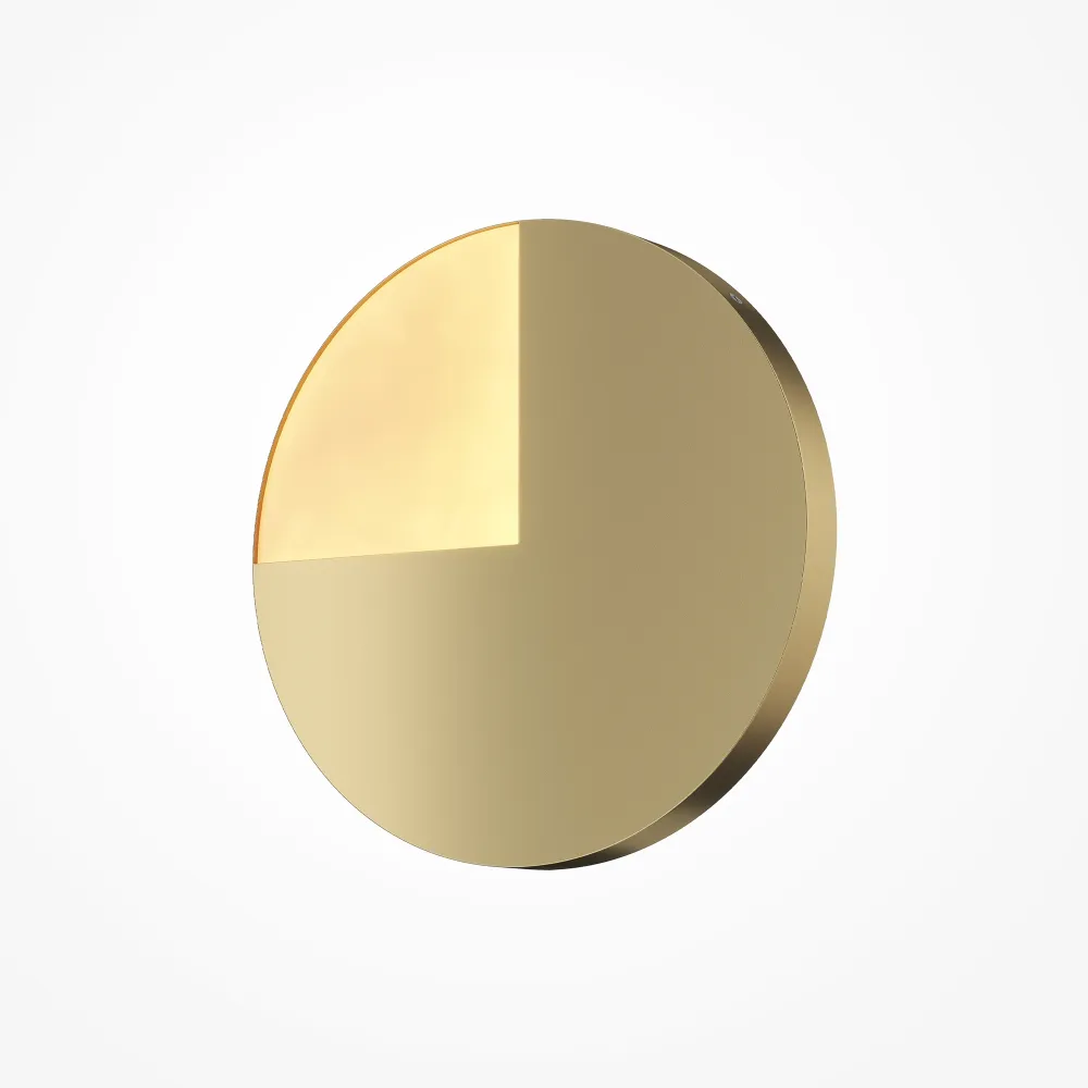 Wall Lamp MOD320WL-L10BS3K LED 3000K | Gold Disc