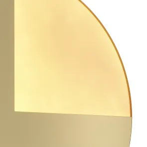 Stenska svetilka MOD320WL-L12BS3K LED 3000K | Zlati disk